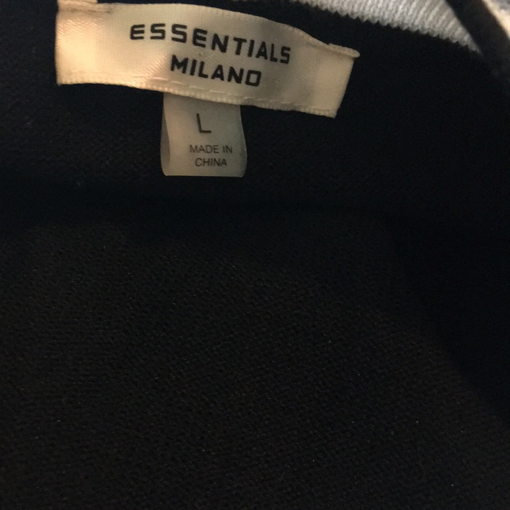 essentials by Milano Open Face Cardigan Size Large - Picture 4 of 5